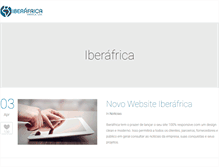 Tablet Screenshot of iberafrica.net